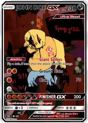 JOHN DOE - 007n7-Fan | PokeCardMaker.net