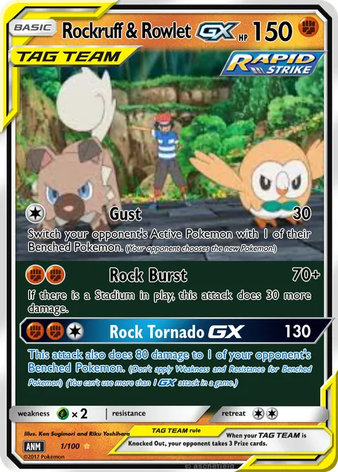 Rockruff & Rowlet