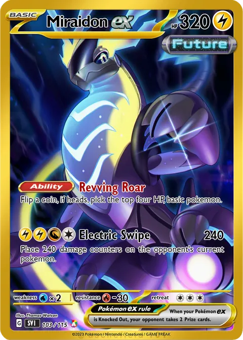 Miraidon - AmazingSloth8000 | PokeCardMaker.net MiraiDon seri 6666