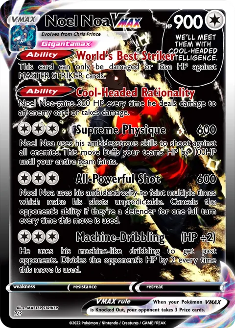 ⭐︎noa⭐︎ Noel Noa - AnimeCardMakerTheFirst | Pokécardmaker.net