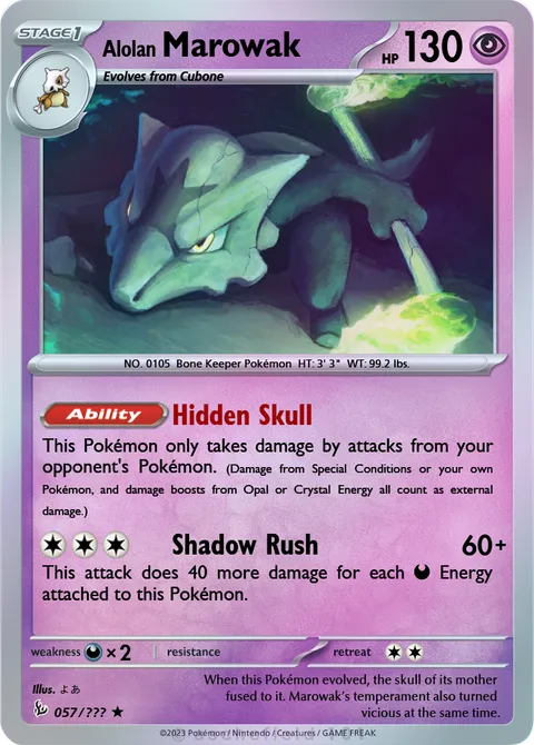 Marowak - Aqua-Z | PokeCardMaker.net