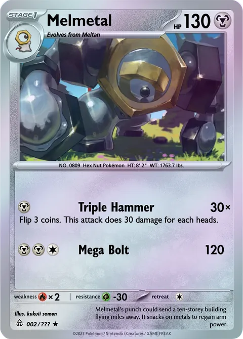 Melmetal - Aqua-Z | PokeCardMaker.net