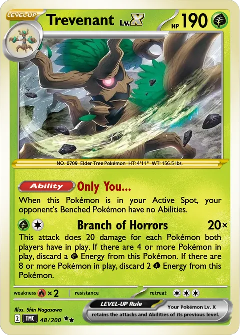 Trevenant - Aqua-Z | PokeCardMaker.net