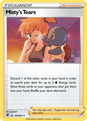 Misty's Tears - AquaMage1999 | PokeCardMaker.net