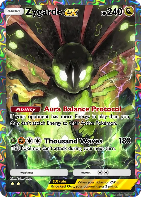 Zygarde - Arturo13Vega | PokeCardMaker.net