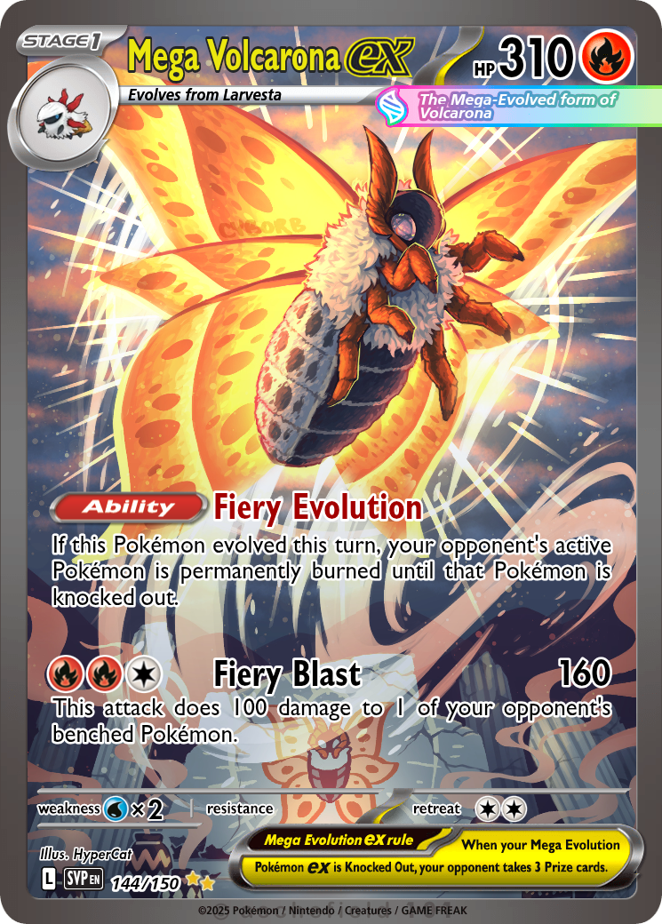 volcarona pokemon card Pokemon TCG - Volcarona V Evolving Skies Full Art Holo Card 021/203 main image 0