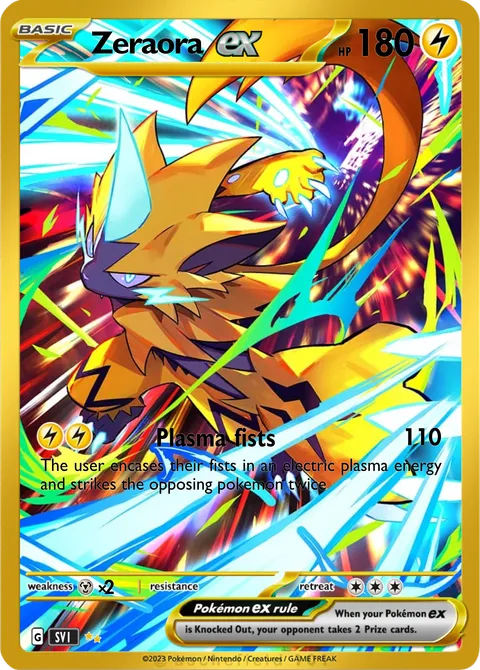 Zeraora - Astrox | PokeCardMaker.net