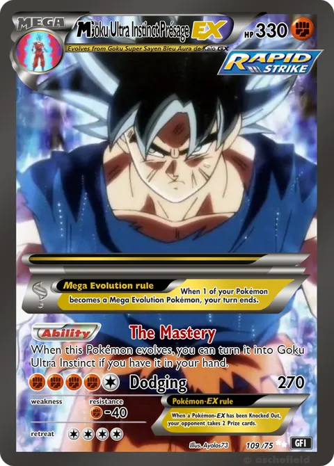 Goku Ultra Instinct Présage