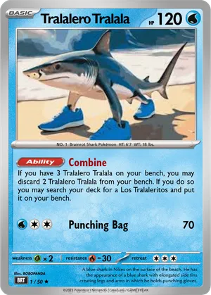 Tralalero Tralala - BOBOPANDA | PokeCardMaker.net
