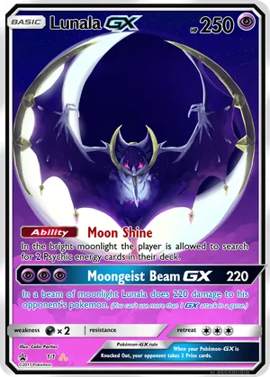 Lunala - Bever709 | PokeCardMaker.net