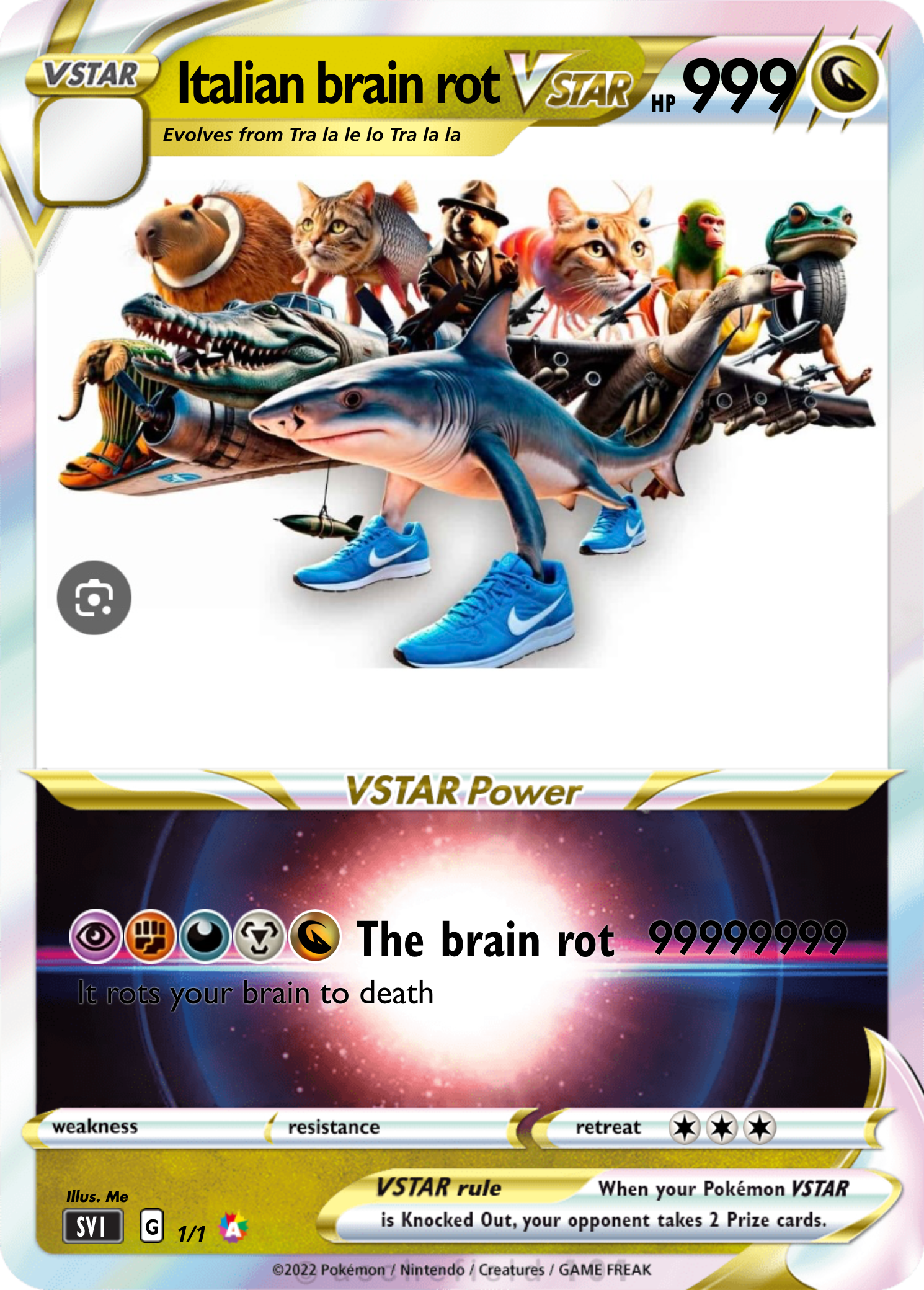italian brainrot pokemon cards Italian Brainrot TCG: Alpha Series 