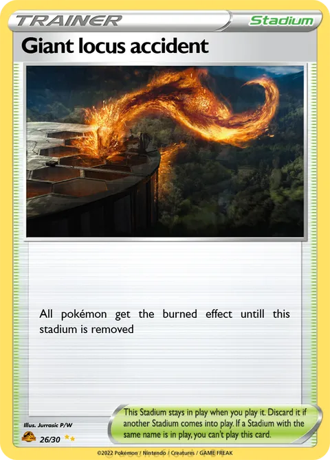 Giant locus accident