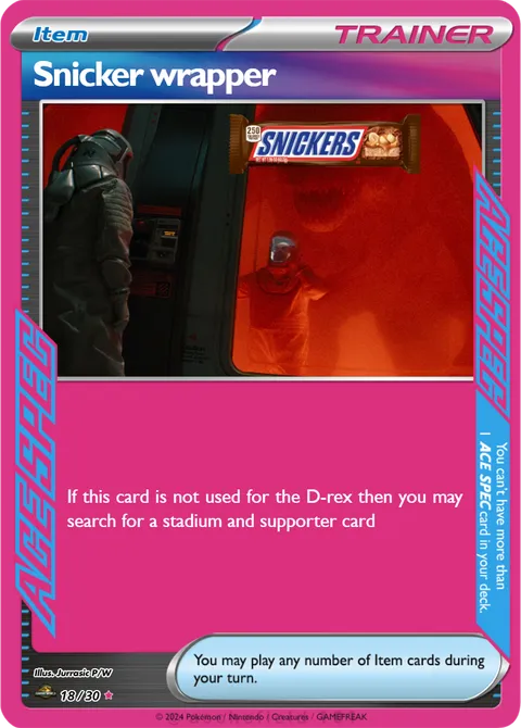 Snicker wrapper