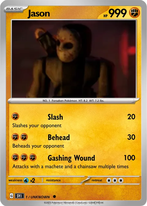 Jason - BonHunterSyiaco1234 | PokeCardMaker.net
