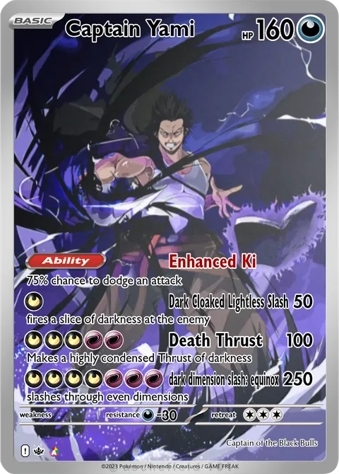 Captain Yami - CJsxGamer | PokeCardMaker.net
