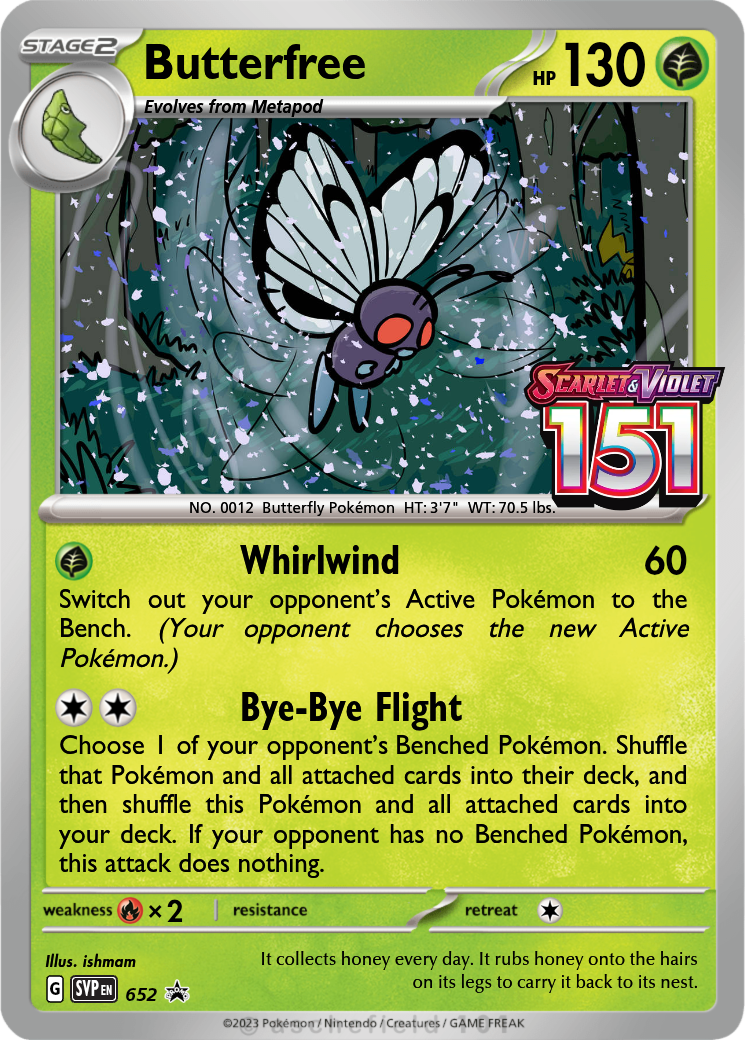 Butterfree - COLTRAIN7499