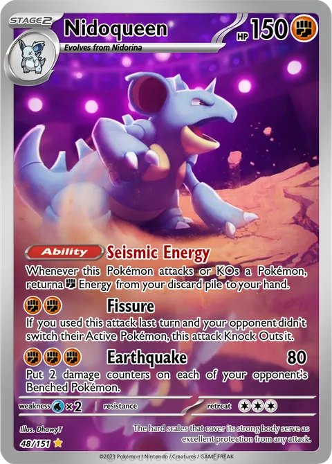ポケモンカードゲーム Nidoqueen Nidoqueen - CaptainHec | PokeCardMaker.net