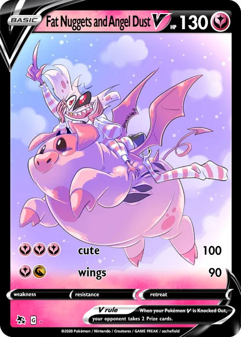Fat Nuggets and Angel Dust - Card-art-2011 | PokeCardMaker.net