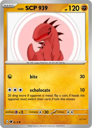 SCP 939 - Catbrine_exe | PokeCardMaker.net