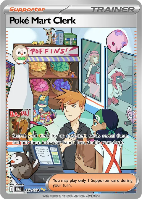 Poké Mart Clerk
