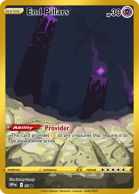 End Pillars