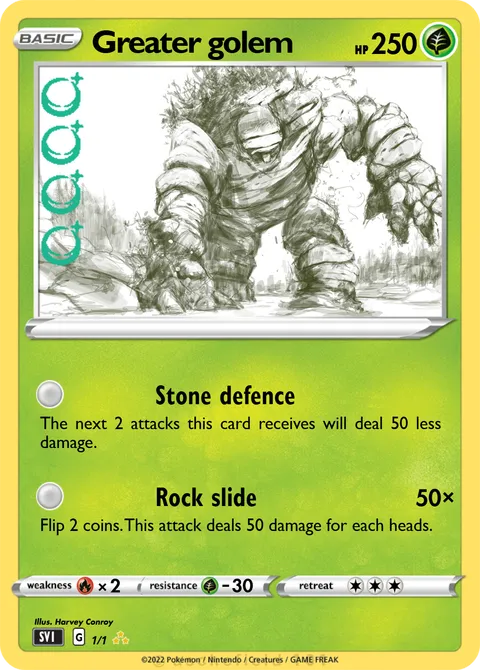 Greater golem