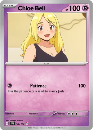 Chloe Bell - Crofton | PokeCardMaker.net