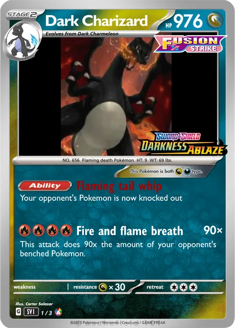 Dark Charizard - Dark_Trainer | PokeCardMaker.net