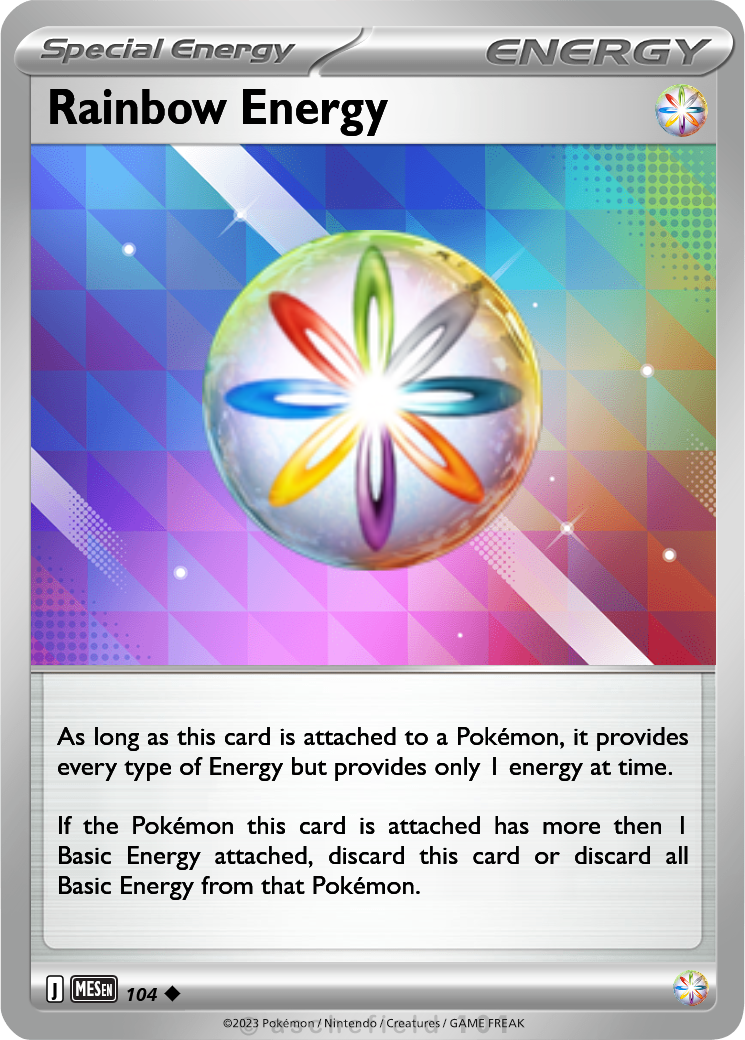 rainbow energy card pokemon Pokemon SM Celestial Storm Card: Rainbow Energy - 183/168 - Gold Secre main image 1