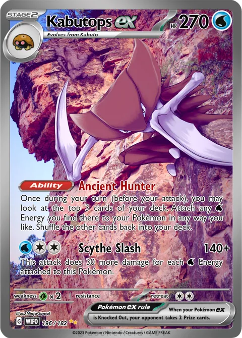 Kabutops - DimitruSgozzinu | PokeCardMaker.net