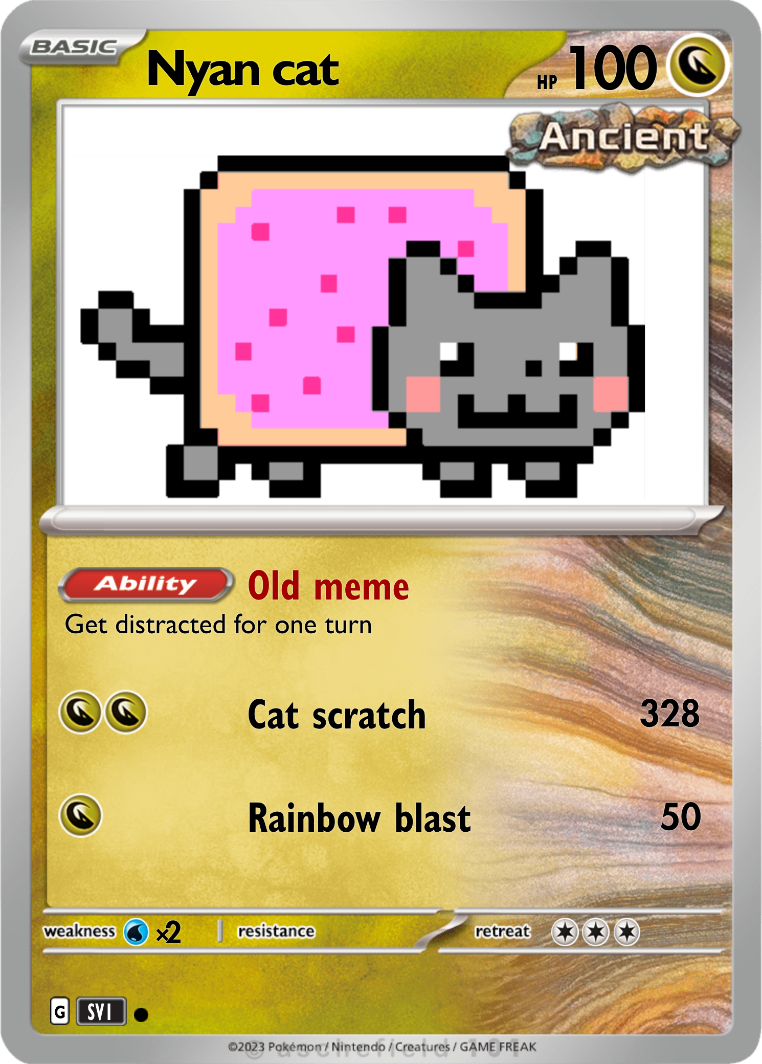 Nyan cat - Dogemasterofcards