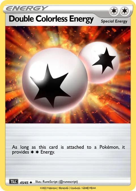 Double Colorless Energy