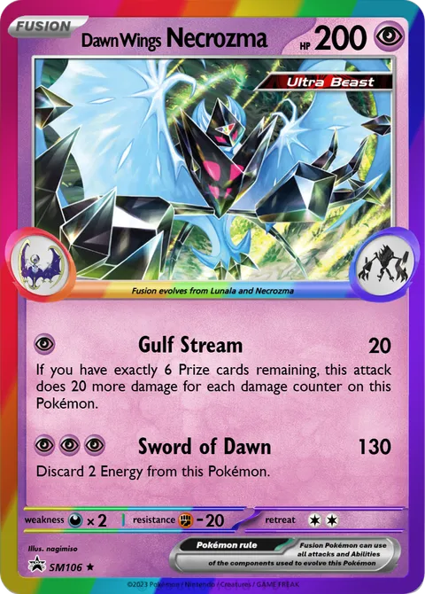 ==Dawn Wings== Necrozma