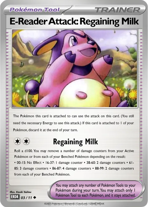 E-Reader Attack: Regaining Milk