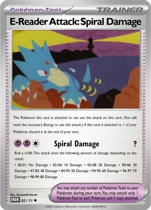 E-Reader Attack: Spiral Damage