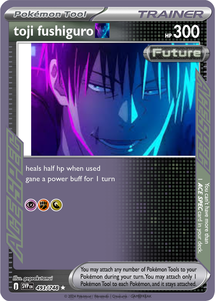 Tohji popyours トレカ toji fushiguro - Elias_chase