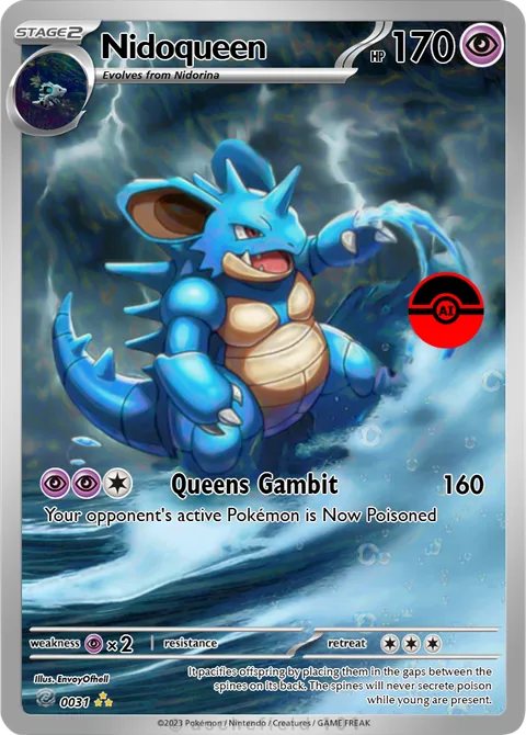 Nidoqueen - EnvoyOfHell | PokeCardMaker.net