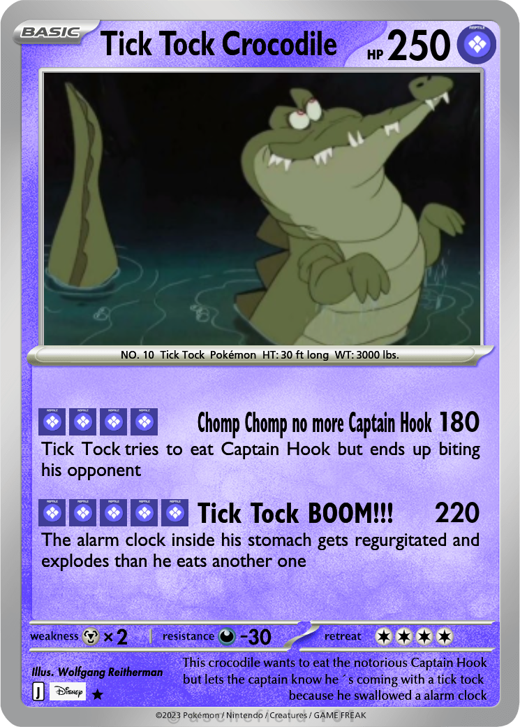 Tick Tock Crocodile - Falinks1234