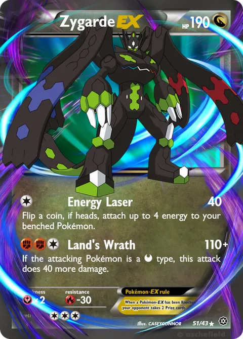 Zygarde - FireyEnzo599GTX | PokeCardMaker.net