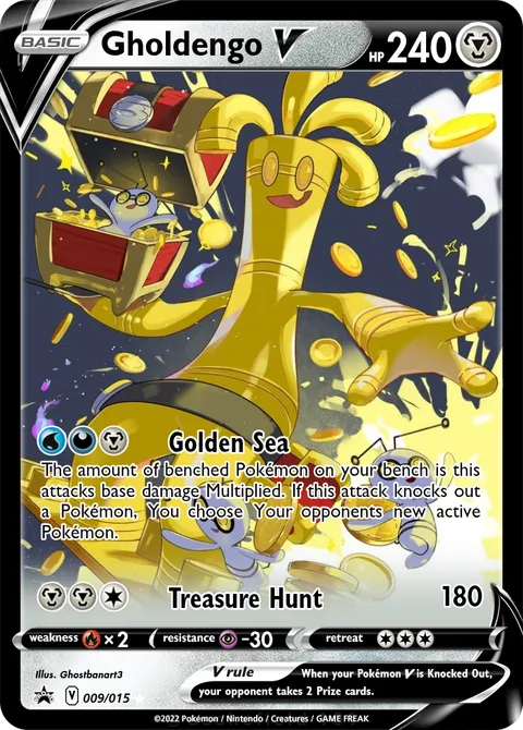 Gholdengo - FlameKnight | PokeCardMaker.net