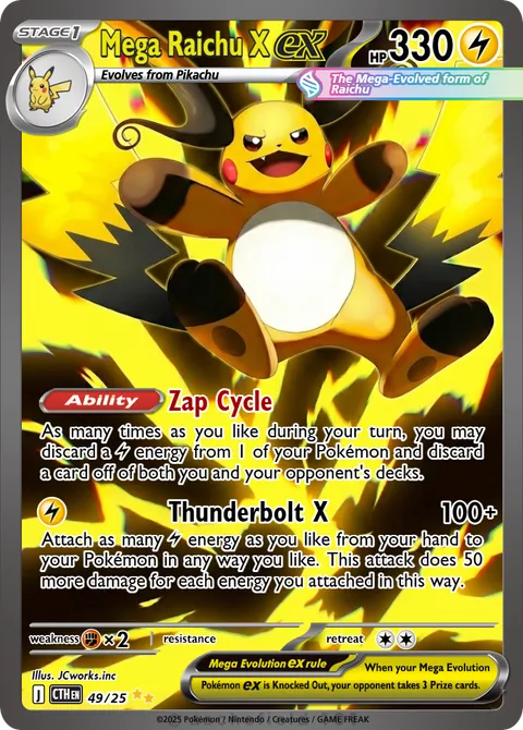 Mega Raichu X