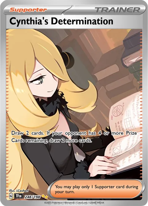 Cynthia's Determination