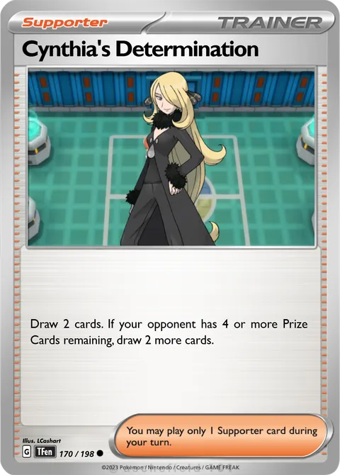 Cynthia's Determination