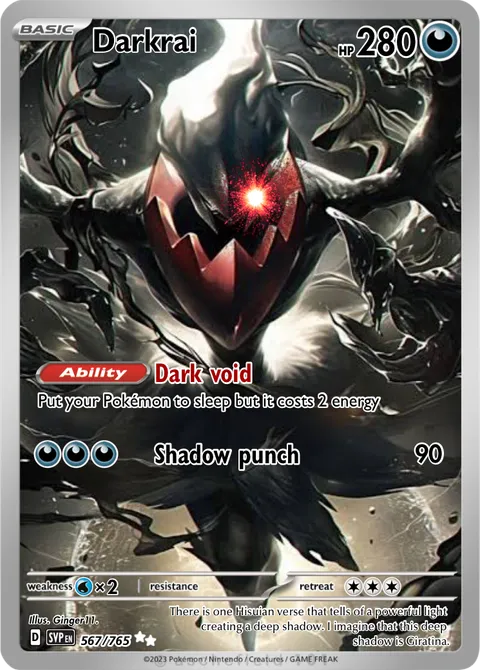 Darkrai - Ginger11 | PokeCardMaker.net