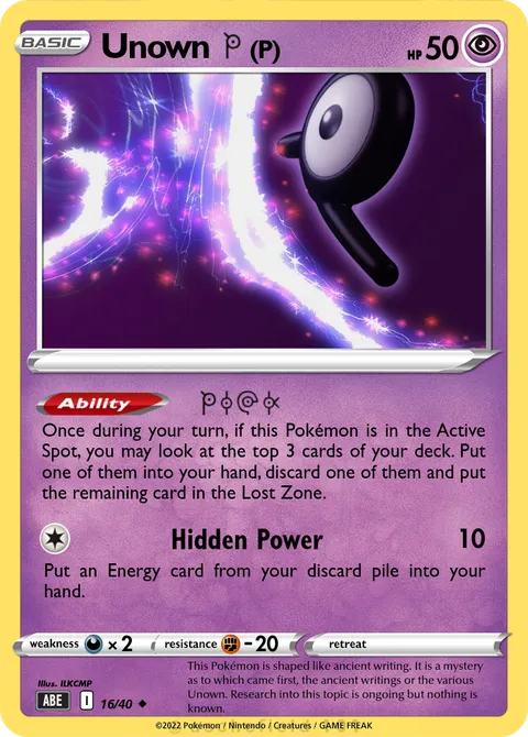 Unown     ==(P)==