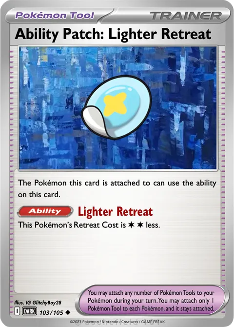 Ability Patch: Lighter Retreat