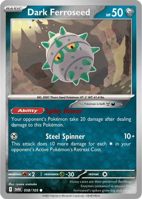 Dark Ferroseed
