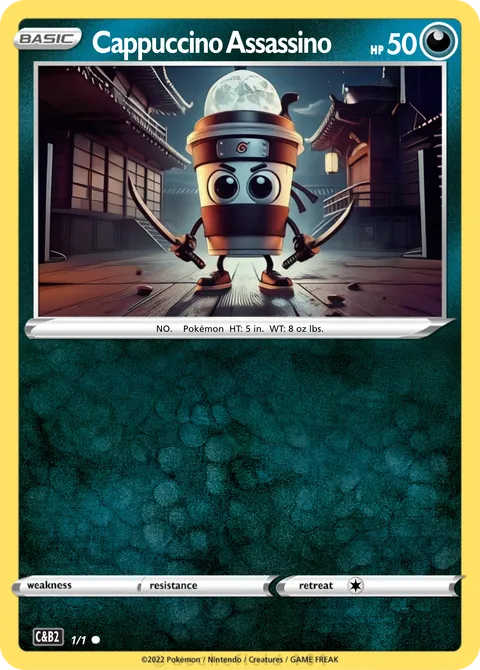 Cappuccino Assassino - HDXTCG | PokeCardMaker.net