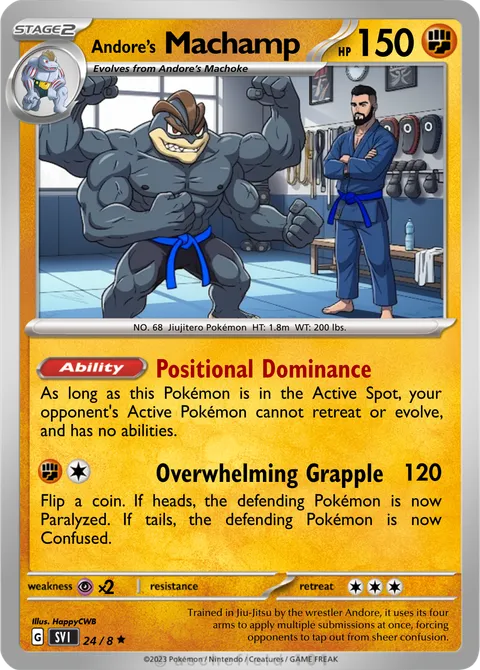 Machamp - HappyCWB | PokeCardMaker.net