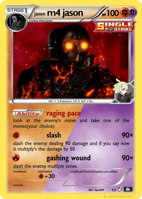 m4 jason - Hjnutt29 | PokeCardMaker.net